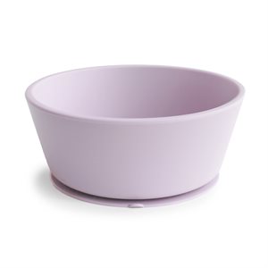 Mushie Silicone Bowl - Soft Lilac